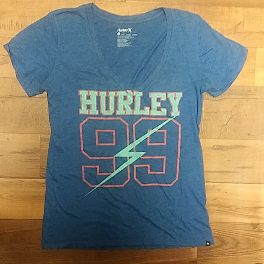 Hurley blue t-shirt